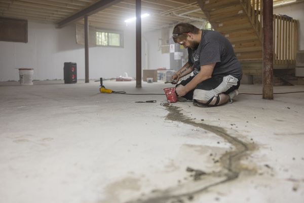 Concrete Floor Repair in Brentwood