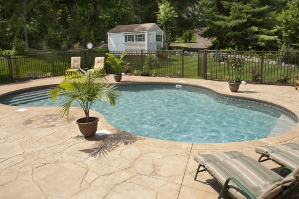 Pool Deck Resurfacing in Brentwood
