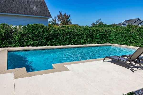 Concrete Pool Deck Resurfacing in Brentwood