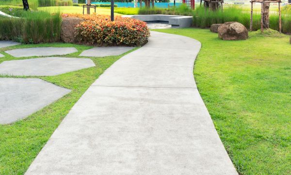 Concrete Walkway Resurfacing in Brentwood