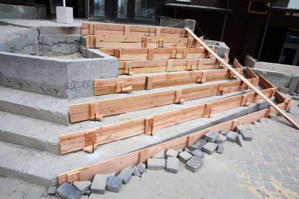 Cost of Cement Step Repair in Brentwood