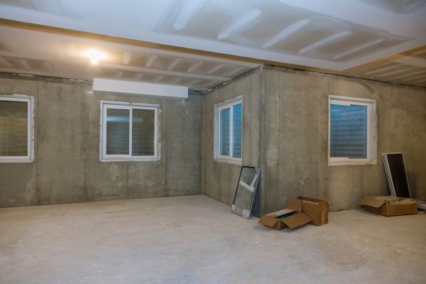 Basement Concrete Resurfacing in Brentwood