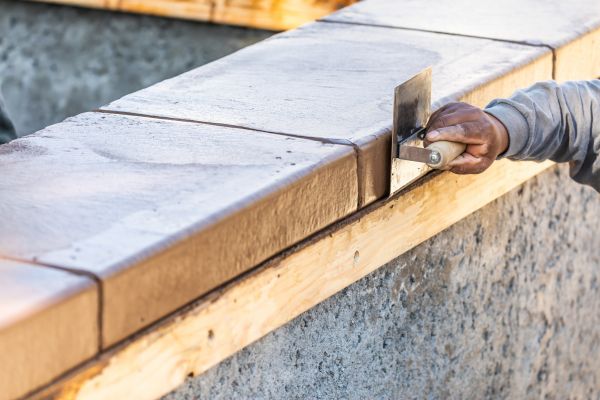 Concrete Coping Repair in Brentwood